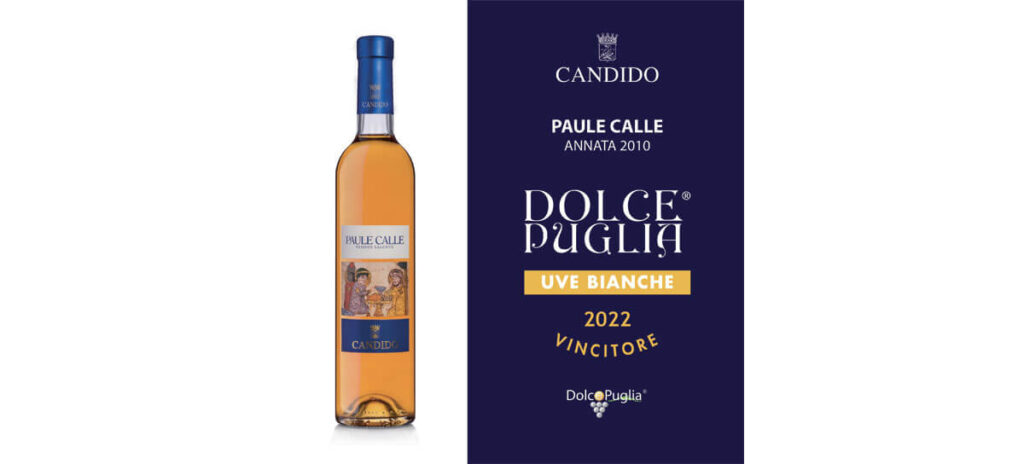 paule calle viincitore dolce puglia uve bianche 2022